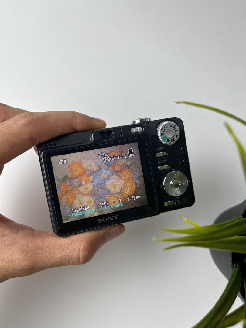 digicam sony cybershot w55 ccd digital