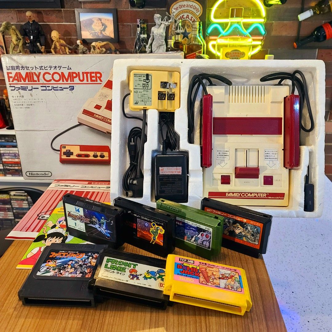 Family Computer Video Game Console Set [Nintendo, Famicom] 110v/Japan ...