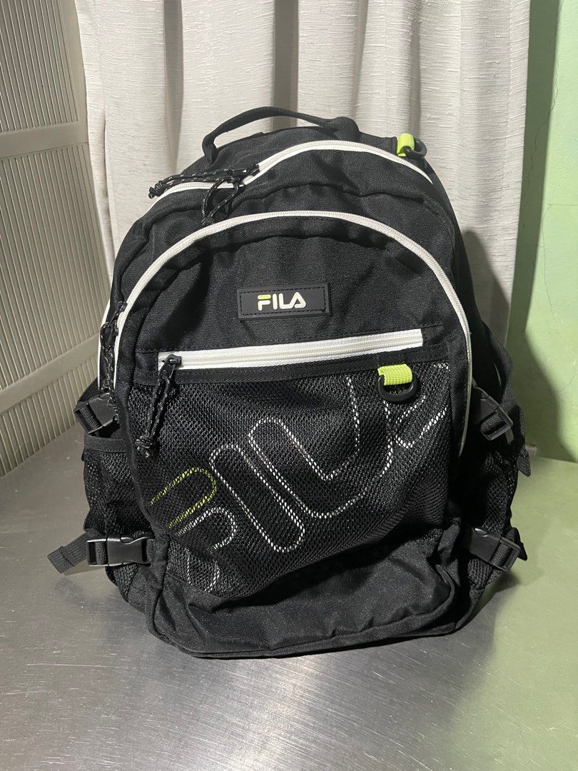 Fila Backpacks (Category: Backpacks) located in Pasig City. Submitted by swiftmoon.8288e1 (Listing ID 1405442544, Image 1). Description: Bagong bago never used.