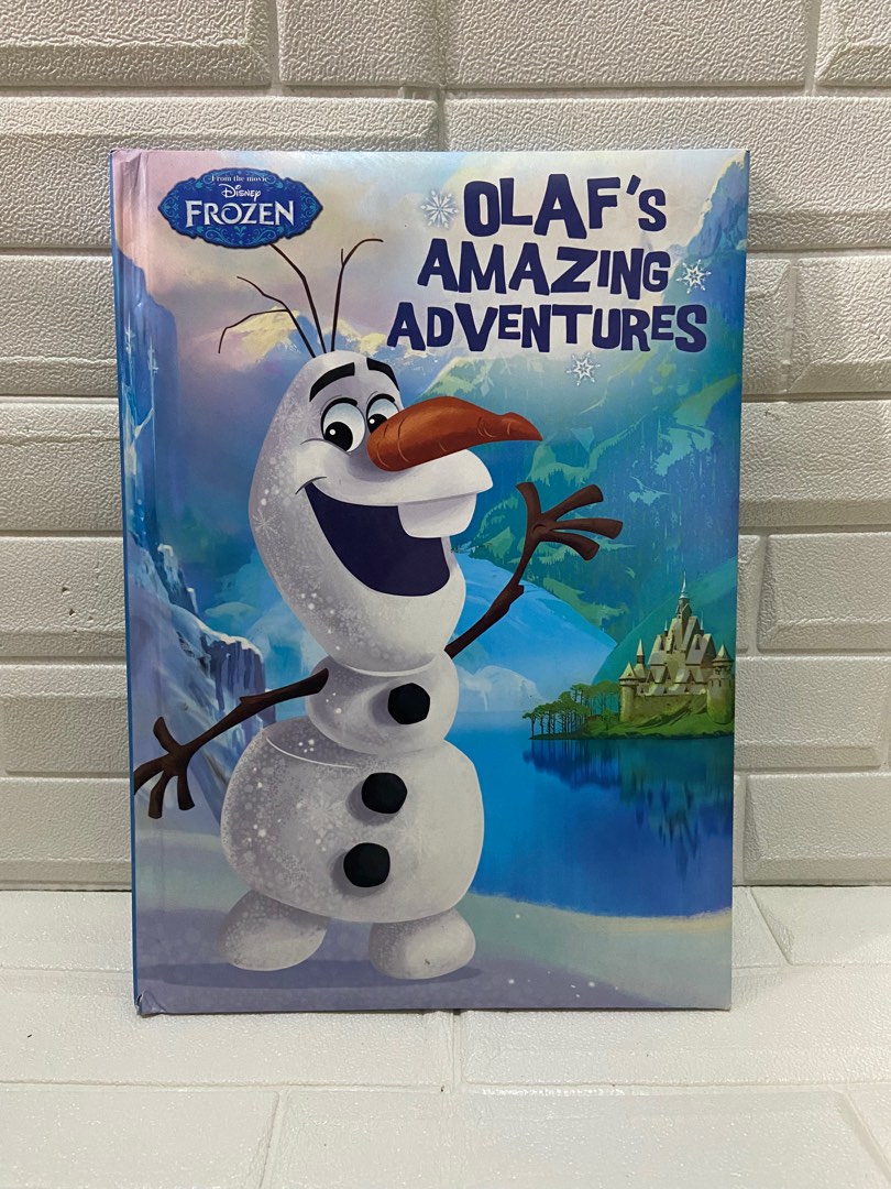 Frozen Olaf's Amazing Adventures Book, Hobbies & Toys, Books ...