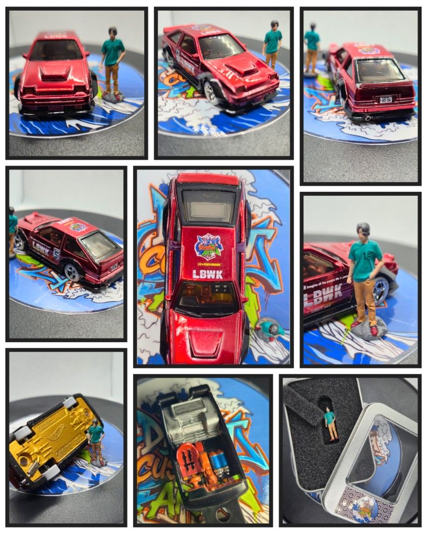 Hot Wheels LBWK AE86 widebody Custom, Hobbies & Toys, Toys & Games on ...