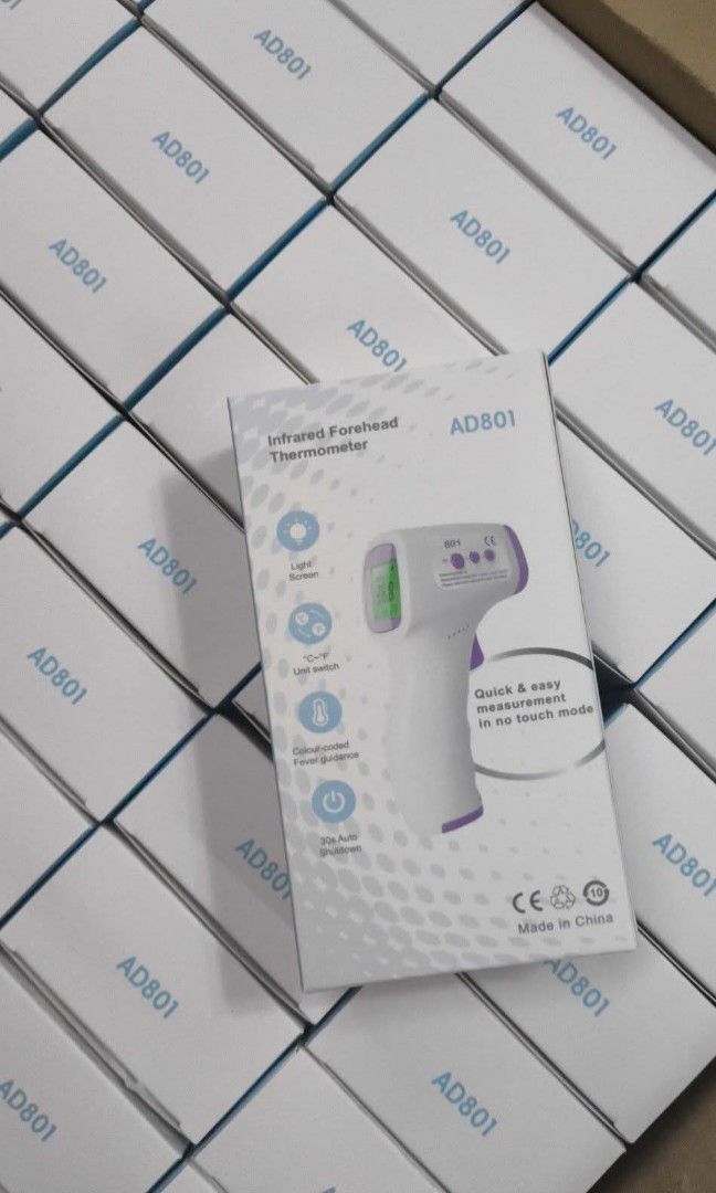 infrared forehead thermometer (Category: Thermometers) located in Manila. Submitted by yzcartph (Listing ID 1405350995, Image 1). Description: 💯 BRAND NEW/ COD 👉 Same day delivery 🚚 Lalamove / We move / Grab / Angkas padala 📍Manila.