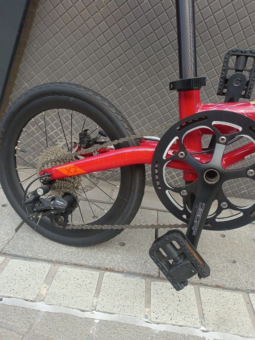 Java X2 （分類：單車）位於 Hong Kong。 由 tkobike09943194 提交（商品編號 1405426869，圖片 2）。簡介： Java X2 9 speed 前後碟剎 。
