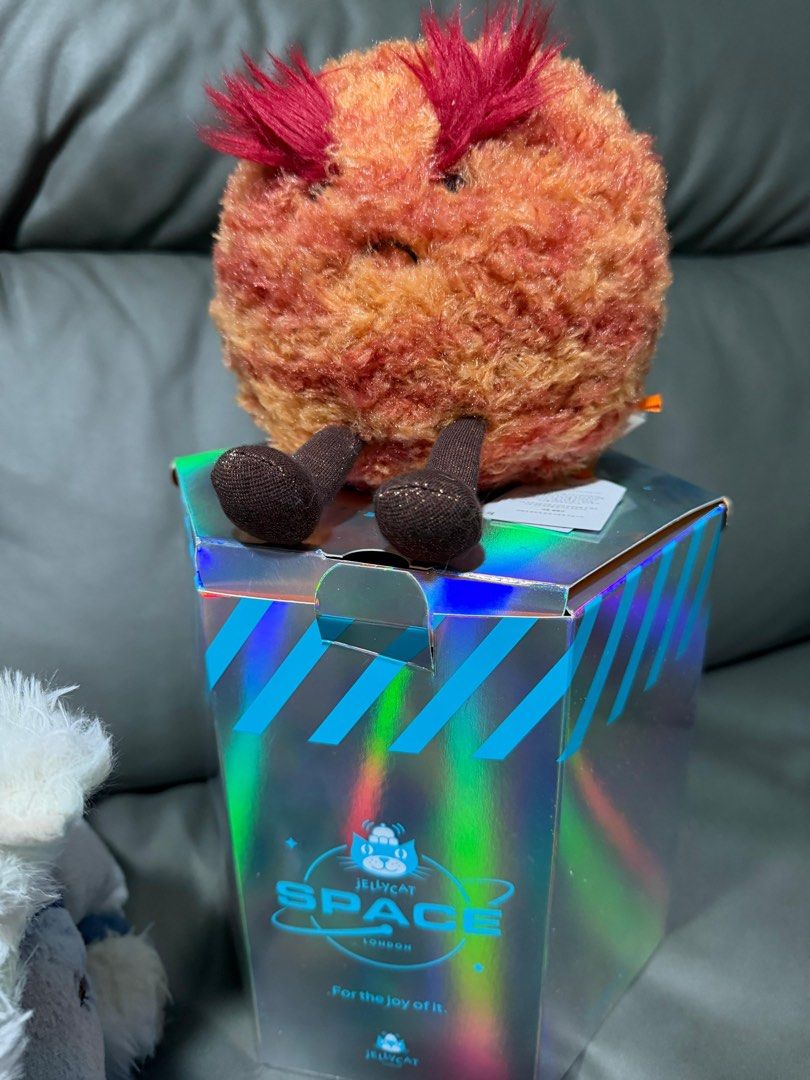 Jellycat Space Collection Plush Toy - Planet Mars (INSTOCK), Toys