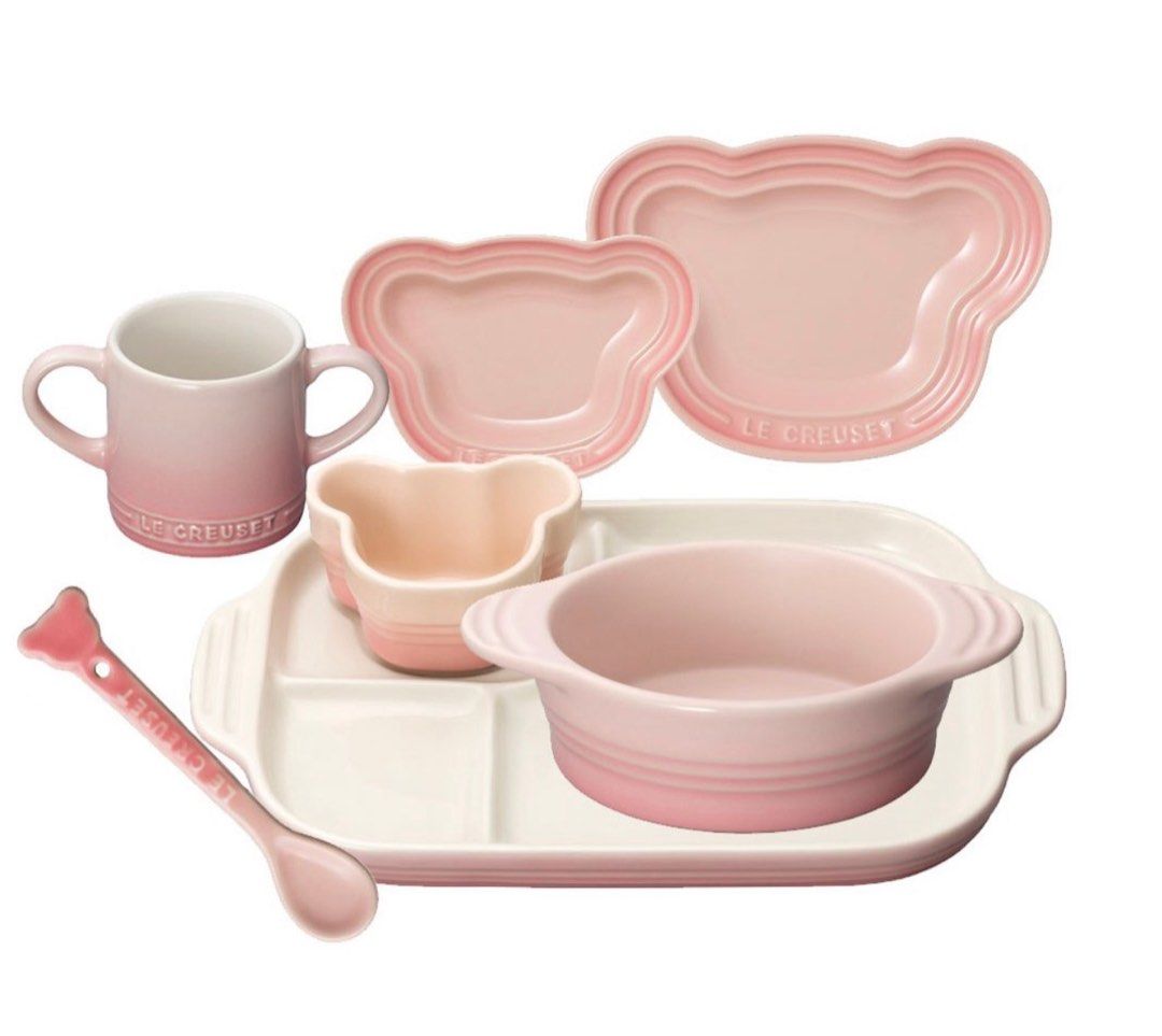 Le Creuset Baby Tableware Set (With Box) (Category: Weaning & Toddler Feeding) located in Taguig. Submitted by retailtherapyph (Listing ID 1405498214, Image 2). Description: • Comes with box • Retails ~14k.