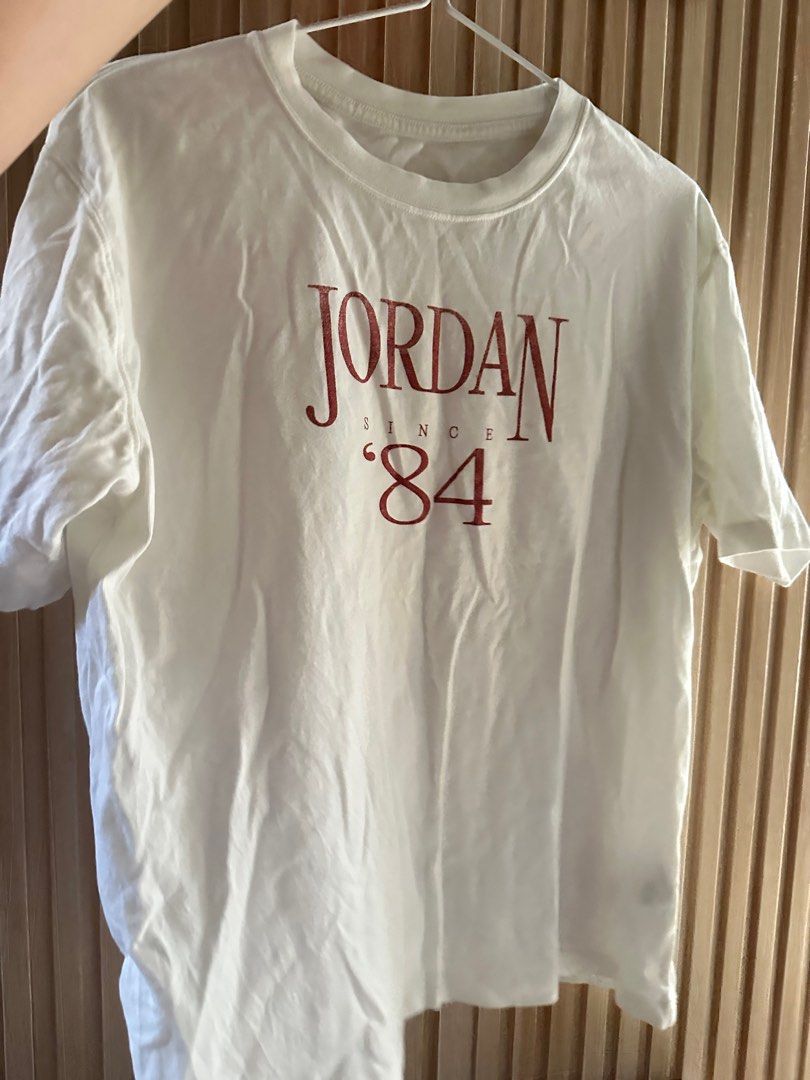 Nike Jordan '84 T-shirt (Category: Tshirts & Polo Shirts ) located in Manila. Submitted by njddd (Listing ID 1405352226, Image 2). Description: Unisex Bought at nike store Srp 1700 Like new need lang plantyahin.