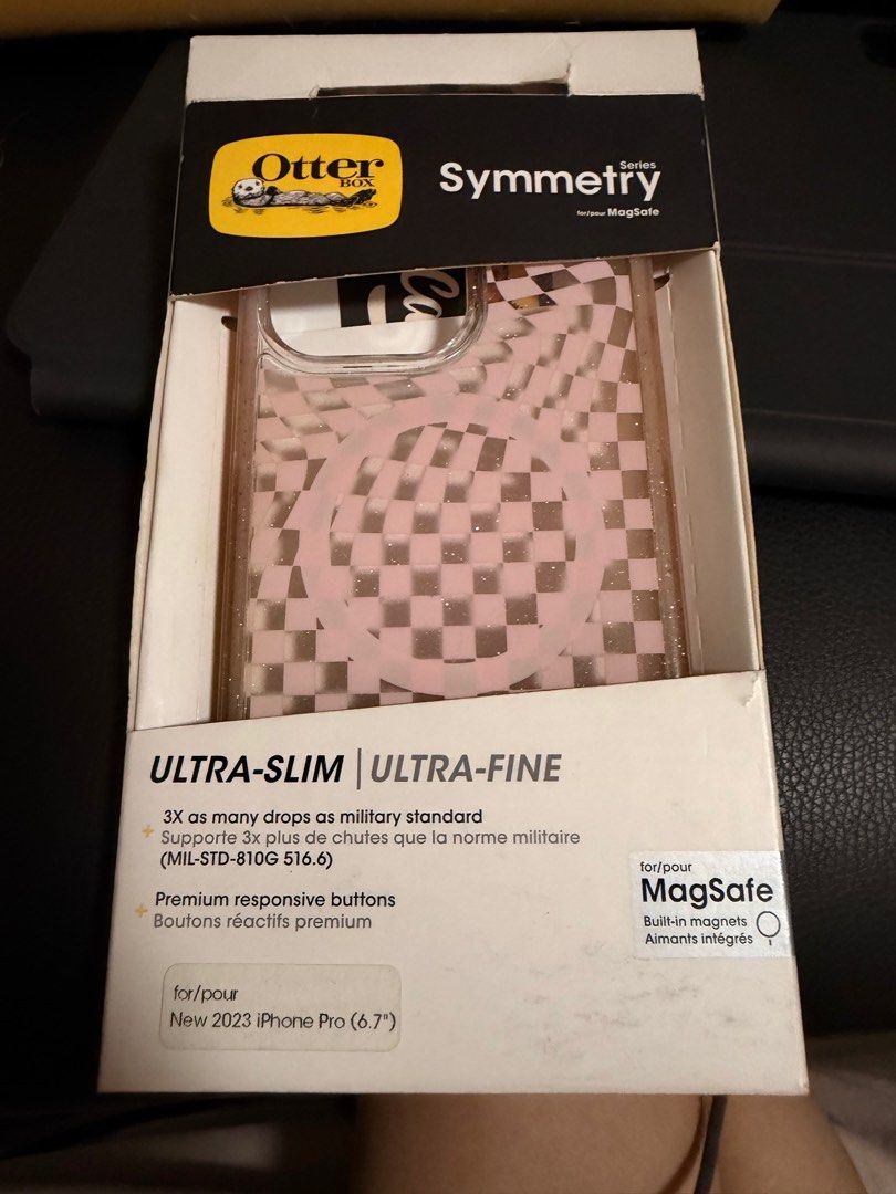 Otterbox Symmetry 15 Pro Max Case (Category: Cases & Sleeves) located in Quezon City. Submitted by kmaeb (Listing ID 1405501213, Image 1). Description: Flaw seen on pic With box and hydrogel film SF shouldered by buyer .