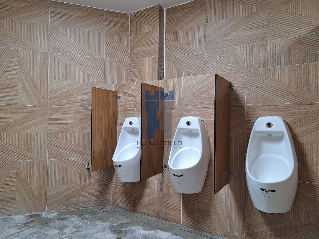 Phenolic Compact Board Toilet Partition (Category: Construction & Building Materials) located in Pasig City. Submitted by fccastillo (Listing ID 1405360615, Image 3). Description: Toilet Partition using phenolic compact board complete with aluminum profiles and accessories/hardwares. Characteristics: • water & humidity resistant • impact resistant • 12mm thick • available in various colors & woodgrain designs Applications: • toilet partition/cubi