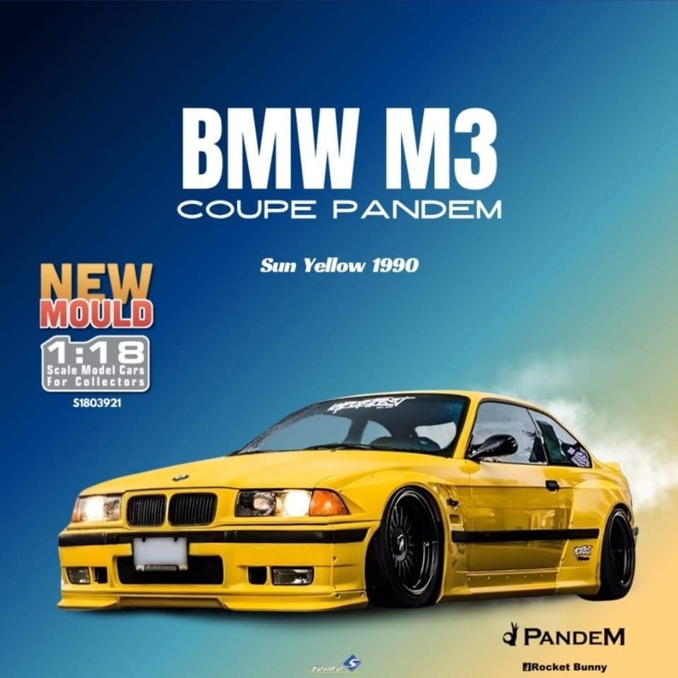Preorders 1/18 Solido BMW M3 E46 Pandem Fiat 500 Abarth LB LBWK Liberty ...