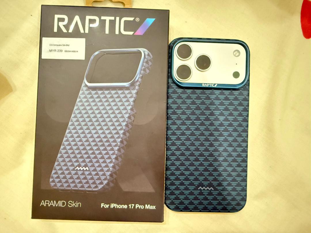 Raptic Aramid Fibre Case iPhone 17 Pro Max, Mobile Phones & Gadgets ...
