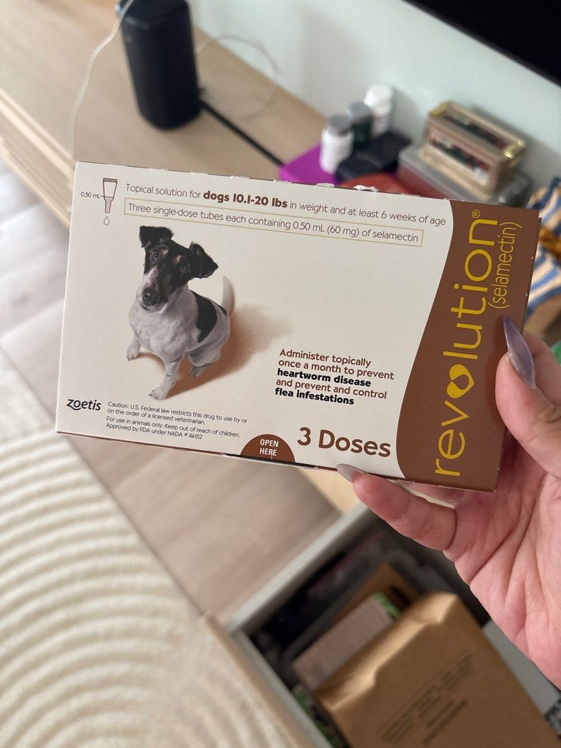Revolution (Selamectin) for Dogs 3 Doses, Pet Supplies, Health