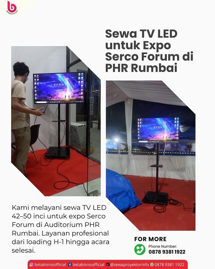Sewa TV LED Untuk Rapat Presentasi Kantor – Pekanbaru, Elektronik, TV ...