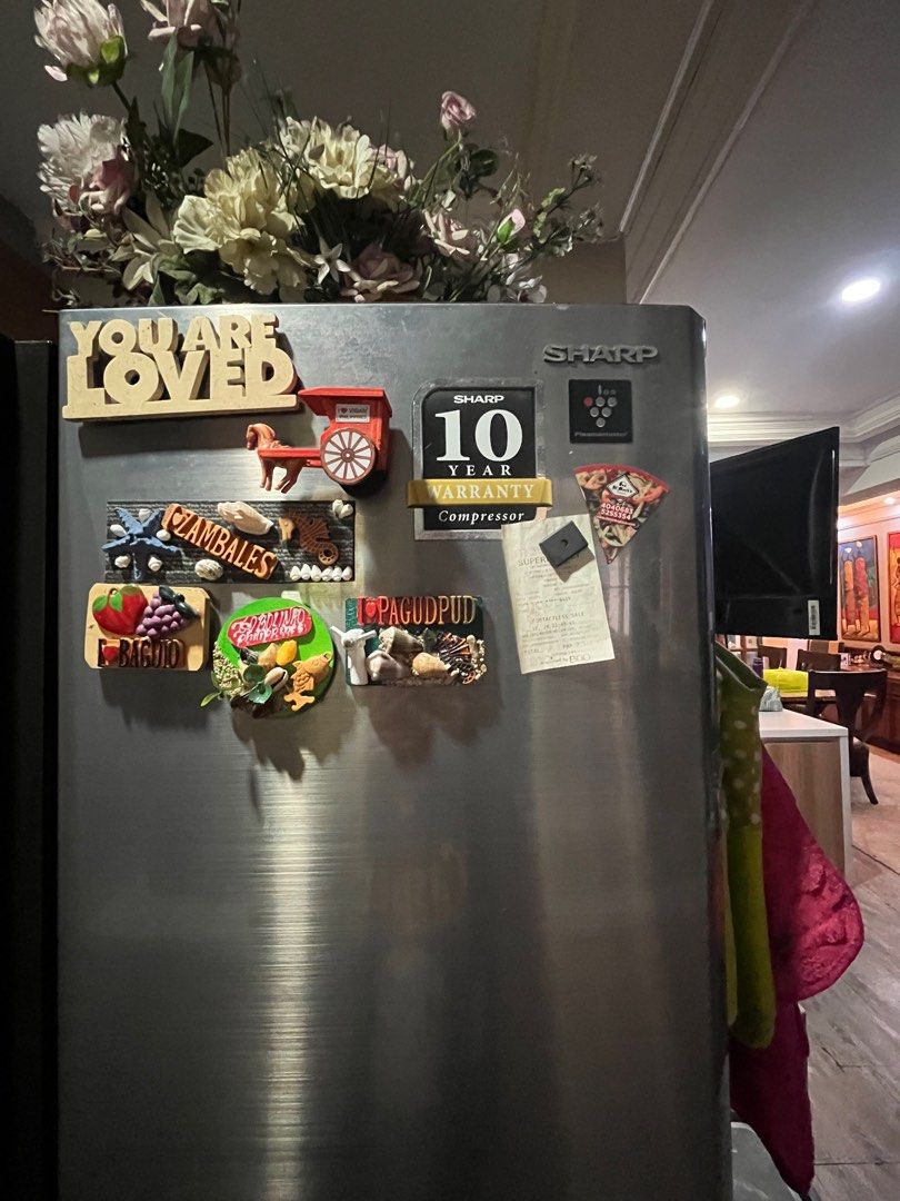 Sharp Refrigerator (Category: Refrigerators and Freezers) located in Manila. Submitted by montagecollection (Listing ID 1405495616, Image 2). Description: Sharp Model Working condition DM 📩.