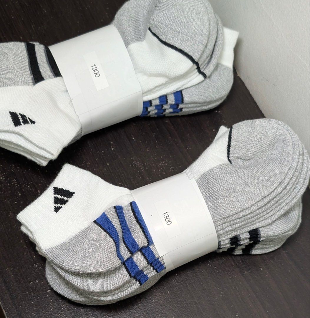Socks Adidas ankle lenght original (Category: Activewear) located in Marikina City. Submitted by crewstuff (Listing ID 1405452756, Image 3). Description: Brand new. 6 pairs in one bundle. Bought in America. RFS wrong size..