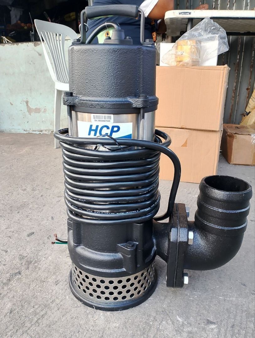 SUBMERSIBLE PUMP (Category: Construction Tools & Equipment) located in Manila. Submitted by joeyroque09 (Listing ID 1405392803, Image 3). Description: SUBMERSIBLE PUMP BRAND: HCP SPECS: 3HP, SINGLE PHASE, 220 V.
