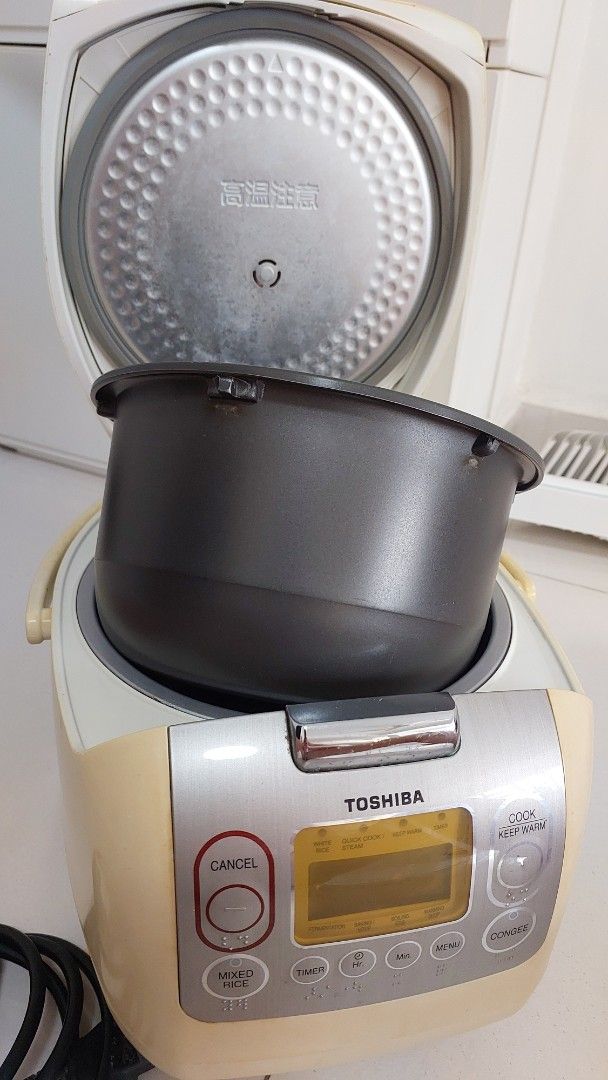Toshiba RC 10NMFI Electric Rice Cooker TV Home Appliances Kitchen toshiba-rc-10nmfi-electric-rice-cooker-tv-home-appliances-kitchen