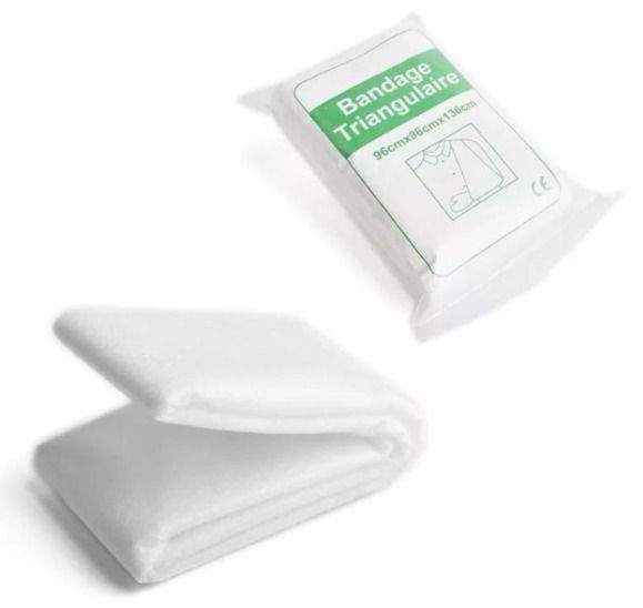 TRIANGULAR BANDAGE NON WOVEN (Category: Medical Supplies & Tools) located in Quezon City. Submitted by marketing_zyra (Listing ID 1405356202, Image 2). Description: .