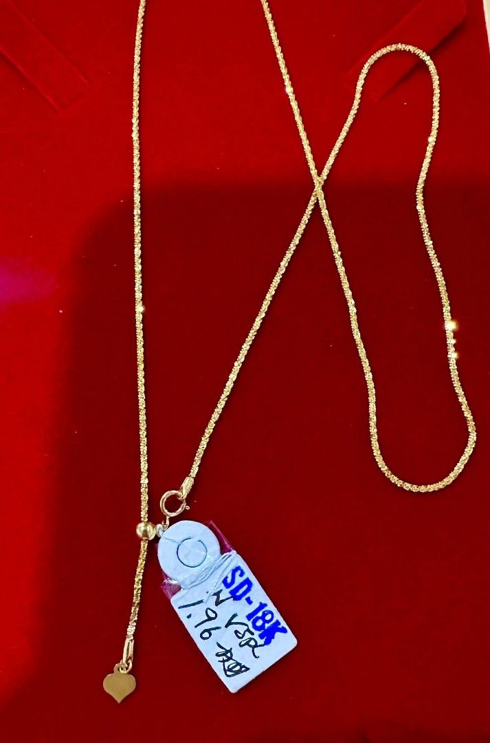 18K Saudi Gold adjustable beads necklace (Category: Necklaces) located in Manila. Submitted by bhelgoldseller2ndaccount (Listing ID 1405679776, Image 3). Description: New!!✨New!!✨New!! Authentic 18k Saudi Golds necklace 💫💫💫 💯pawnable/naisasanla 💯with high appraisal rate 💯good investment 💯Direct supplier price 😘 👉OPEN for resellers 👌👌 🌺please take time to evaluate their actual sizes and grams 👉👉Best panggift for all occasions ✅ Sold 