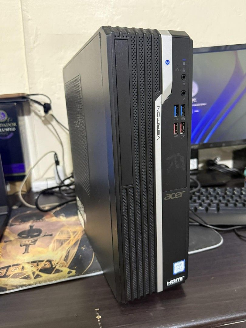 Acer Veriton X2660G (Category: Desktops) located in Manila. Submitted by lhainelovi71994 (Listing ID 1405616999, Image 1). Description: Acer veriton X2660G I5 9th gen 16gb ram 256gb ssd Windows 11 pro OS Unit with power cord 💸💸 7,500 Location: San Andres bukid manila Pick up or deliver cod.
