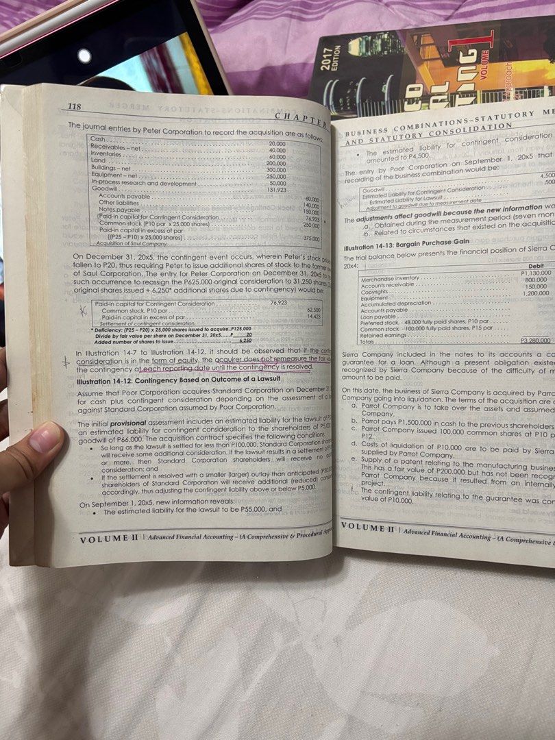 Advanced Financial Accounting Volume 2 - 2017 Edition (Category: Textbooks) located in Quezon City. Submitted by kadiigutie90713 (Listing ID 1405664012, Image 2). Description: PRICE NEGOTIABLE - Advanced Financial Accounting Volume 2 by Antonio J. Dayag (2017 Edition) - Focuses on business combinations and statutory consolidation. - Includes detailed examples and illustrations..
