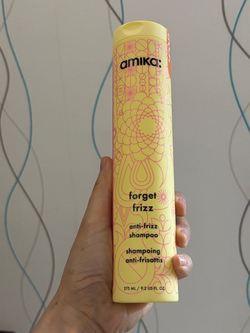AMIKA FORGET FRIZZ SHAMPOO (Category: Hair) located in San Juan City. Submitted by cashfrancefashioncosmetics_ph (Listing ID 1405710664, Image 3). Description: AMIKA FORGET FRIZZ SHAMPOO 275ml Brand new Original .