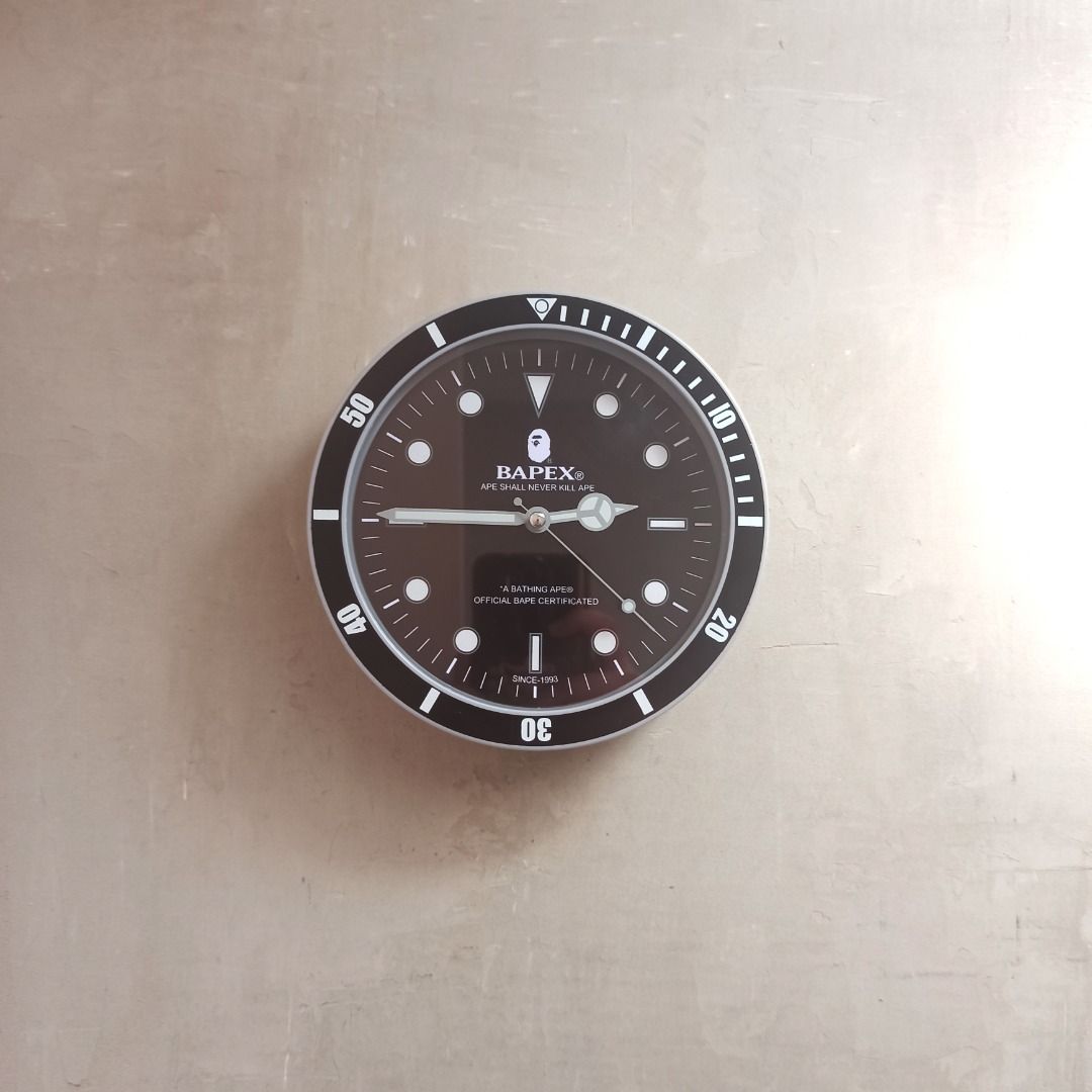 Bape Bathing Ape Wall and Stand Clock Glow in the dark (Category: Clocks) located in Pasig City. Submitted by precycled_ (Listing ID 1405391639, Image 1). Description: Code : Bathing Ape Wall and Stand Clock Glow in the dark Condition : 10/10 Working lahat pati alarm niya Price : 1,999 php + SF . . . ‼️BUY AT YOUR OWN RISK ❗Payment First Basis 📌Be 100% SURE before submitting the form 📌1 DAY Reservation ONLY! ❌No Pick-up / No Meet up ❌No RETURN 