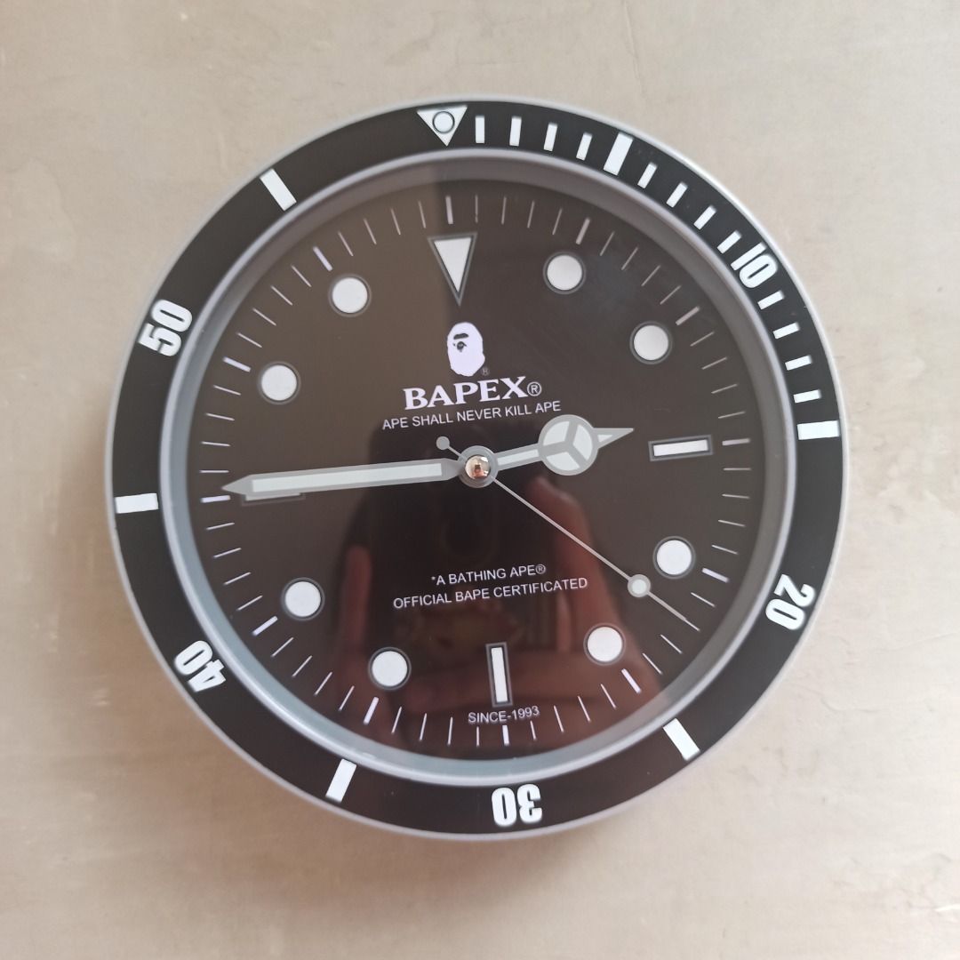 Bape Bathing Ape Wall and Stand Clock Glow in the dark (Category: Clocks) located in Pasig City. Submitted by precycled_ (Listing ID 1405391639, Image 2). Description: Code : Bathing Ape Wall and Stand Clock Glow in the dark Condition : 10/10 Working lahat pati alarm niya Price : 1,999 php + SF . . . ‼️BUY AT YOUR OWN RISK ❗Payment First Basis 📌Be 100% SURE before submitting the form 📌1 DAY Reservation ONLY! ❌No Pick-up / No Meet up ❌No RETURN 
