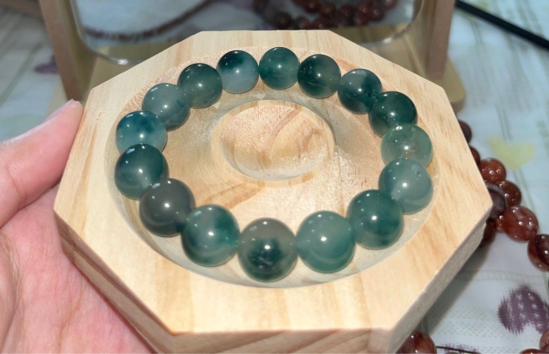 Blue water Jadeite bracelet FREE SHIP! (Category: Bracelets) located in Alcala. Submitted by cheskadee_ (Listing ID 1405590524, Image 2). Description: Very good quality real jadeite bracelet 700 take all! FREE SHIP NAPO.