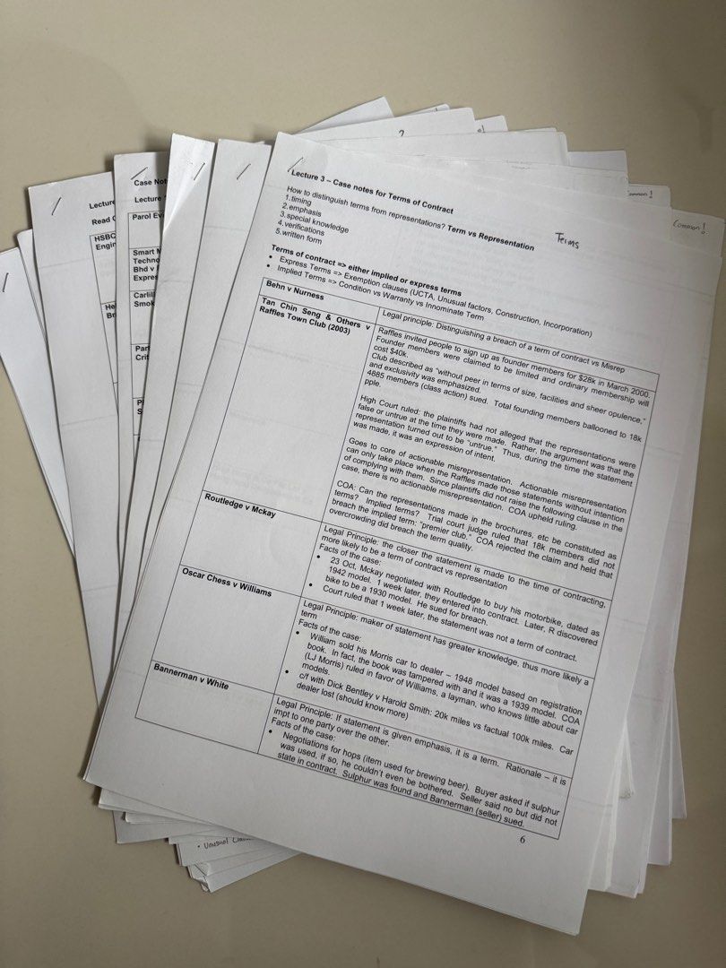 BUS 201 Study Notes (Category: Textbooks) located in Singapore. Submitted by mr_tehpeng (Listing ID 1405549190, Image 2). Description: Got A- for my BUS 201 Paper Spent ~20Hours compiling, cutting & optimising the notes for exams Written in “Cut-and-Paste” format, can 90% wholesale copy onto exam paper :) Also has keywords for you to identify which notes to use on which question🤡 Includes: -All “Cut-and-Paste” for all Chapters -All compiled rele