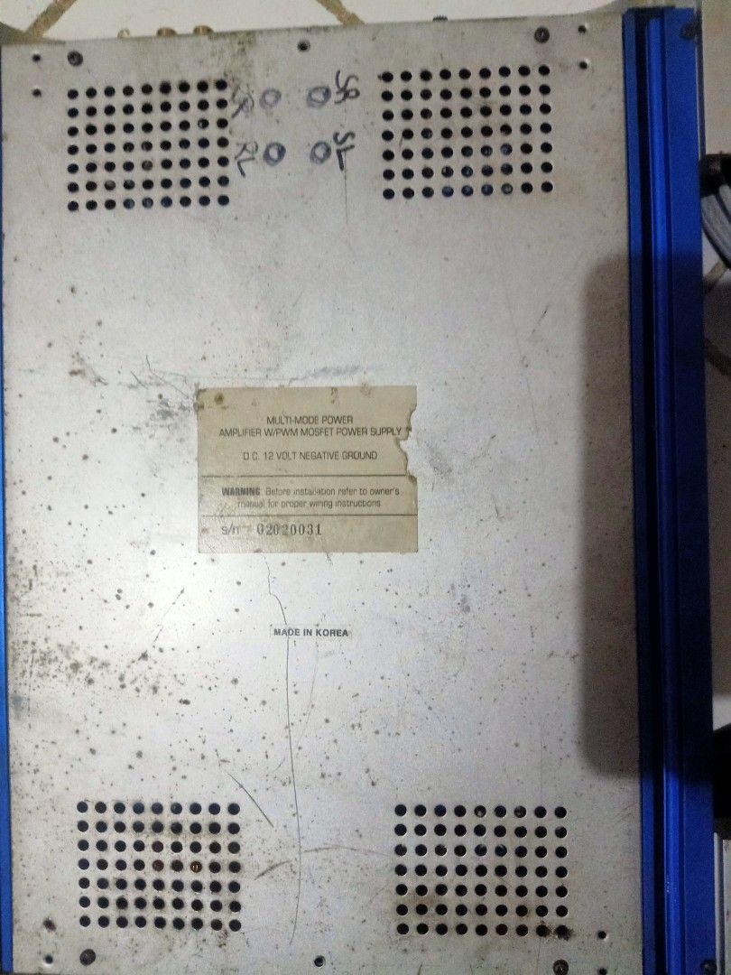 Fenton car amp (Category: Soundbars, Speakers & Amplifiers) located in Las Pinas. Submitted by the_recycle_shop (Listing ID 1405683698, Image 3). Description: Original 1000 watts Good Working condition .