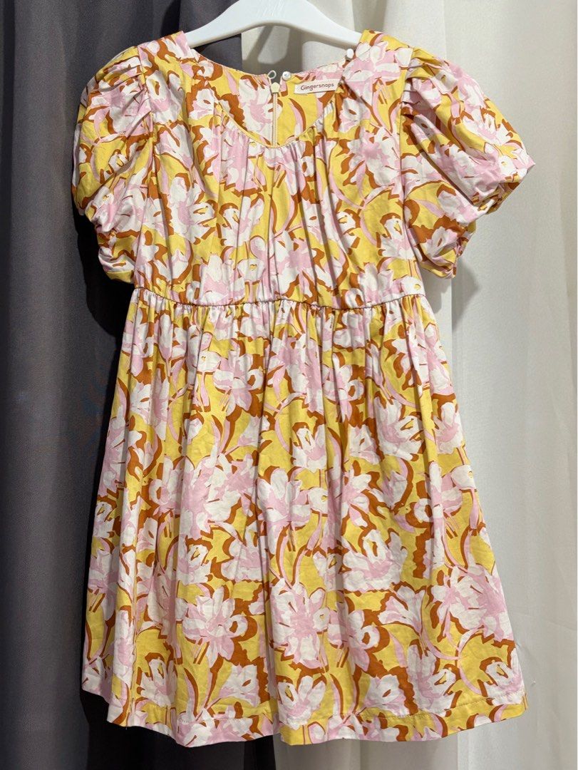 Gingersnaps Floral Dress - 8Y (Category: Babies & Kids Fashion) located in Cainta. Submitted by juviscloset (Listing ID 1405613764, Image 1). Description: Preloved Gingersnap Dress. Size : 8y (Fit po ito sa 4yrs old to 6yrs old. Medyo bitin na kasi ito sa anak ko 6yrs old tall) Used twice No flaws Selling for : 300+ sf ‼️Sf c/o buyer‼️ Courier :J&T, JRS Only or lalamove, grab sf c/o buyer. Mod : Gcash, Seabank,Gotyme Pm me for more details .