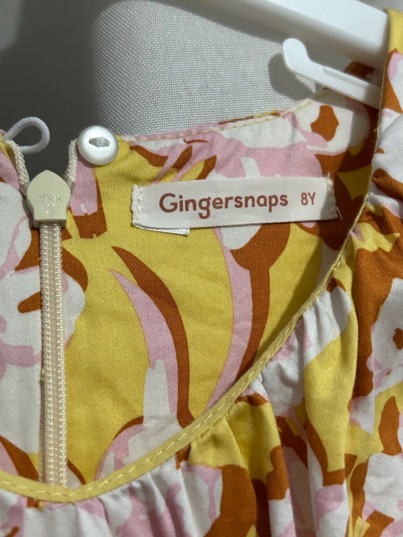 Gingersnaps Floral Dress - 8Y (Category: Babies & Kids Fashion) located in Cainta. Submitted by juviscloset (Listing ID 1405613764, Image 3). Description: Preloved Gingersnap Dress. Size : 8y (Fit po ito sa 4yrs old to 6yrs old. Medyo bitin na kasi ito sa anak ko 6yrs old tall) Used twice No flaws Selling for : 300+ sf ‼️Sf c/o buyer‼️ Courier :J&T, JRS Only or lalamove, grab sf c/o buyer. Mod : Gcash, Seabank,Gotyme Pm me for more details .