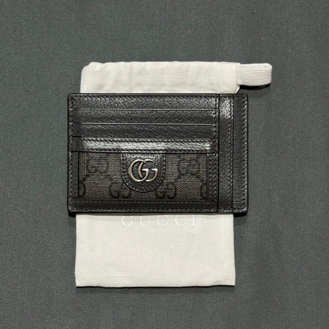 Gucci Ophidia Card Holder Wallet (Category: Luxury Bags & Wallets) located in Marikina City. Submitted by gadgetsandmore1 (Listing ID 1405692715, Image 1). Description: Gucci Ophidia Card Holder Wallet Authentic Bought at Shangri-La Mall Complete (box, receipt, paper bag, care card) Lightly used.