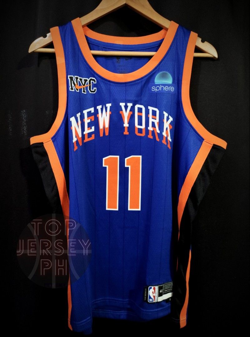 Jalen Brunson Knicks Jersey (Category: Activewear) located in Manila. Submitted by topjerseyph (Listing ID 1405628978, Image 2). Description: Jalen Brunson Knicks Jersey ₱1,250 each ▪️ All colorways are available ▪️ XS to XXL (Youth sizes also available) ▪️ Can be customized ▪️ Premium quality More jersey designs are available. Made to order ETA 7-10 days Shipping & COD available nationwide via Lalamove or LBC Location: Marikina City DM for those