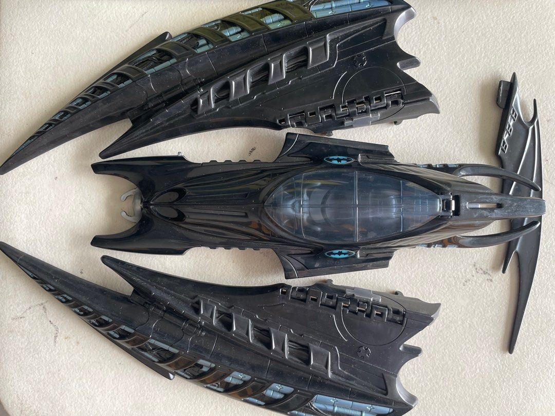 Kenner Batman Forever 1995 Vintage - Batwing (Category: Action & Battle Toys) located in Las Pinas. Submitted by kt_and_rc_selections (Listing ID 1405587923, Image 3). Description: PTPA. Thanks. Selling Batman Forever 1995 - Batwing Action Vehicle Brand : Kenner Condition : MIB ( box not pristine ) Location : ManCave Greenhills WYSIWYG RFS : Doubles Payment : Gcash Shipment : Lalamove or LBC c/o buyer’s expense.