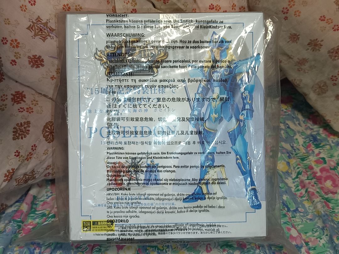 last 全新外盒小傷 Bandai Saint Seiya Cloth Myth 15th Sea God Emperor Poseidon ...