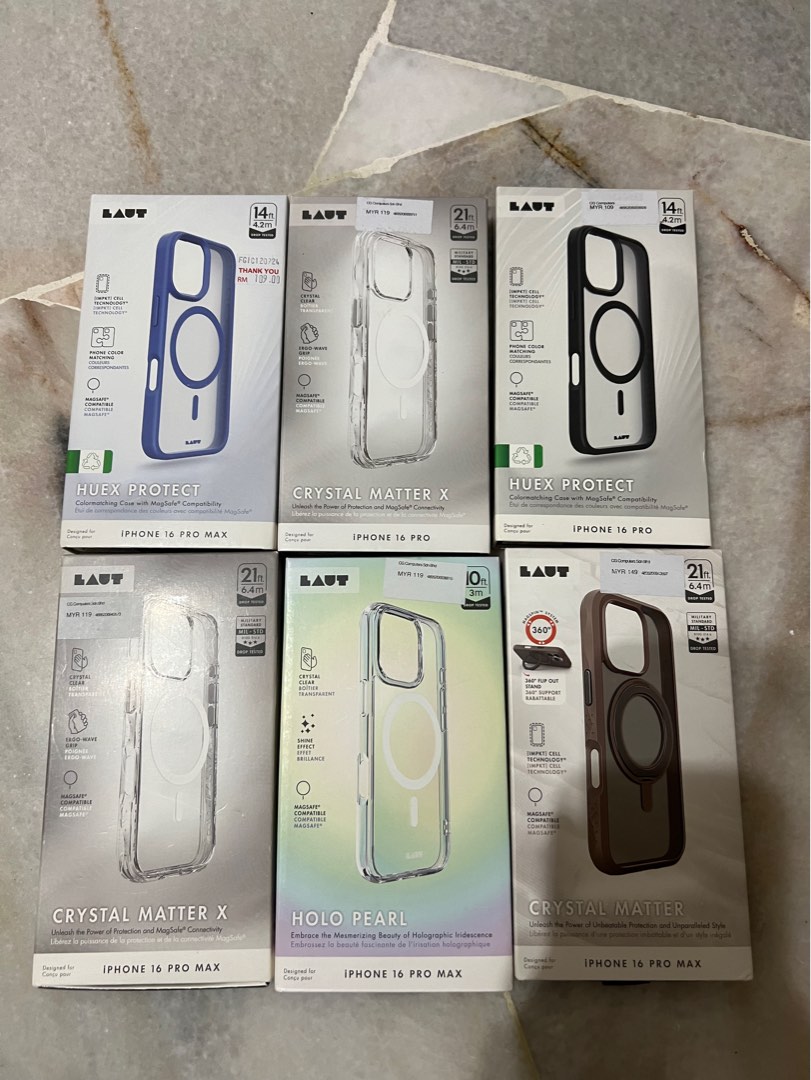 LAUT MagSafe Casing 16 Pro max , 16 Pro Casing 100% original, Mobile ...