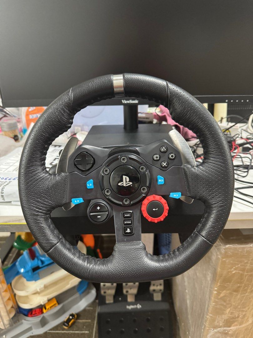 Logitech G29 Driving Force Racing Wheel, Video Gaming, Gaming ...