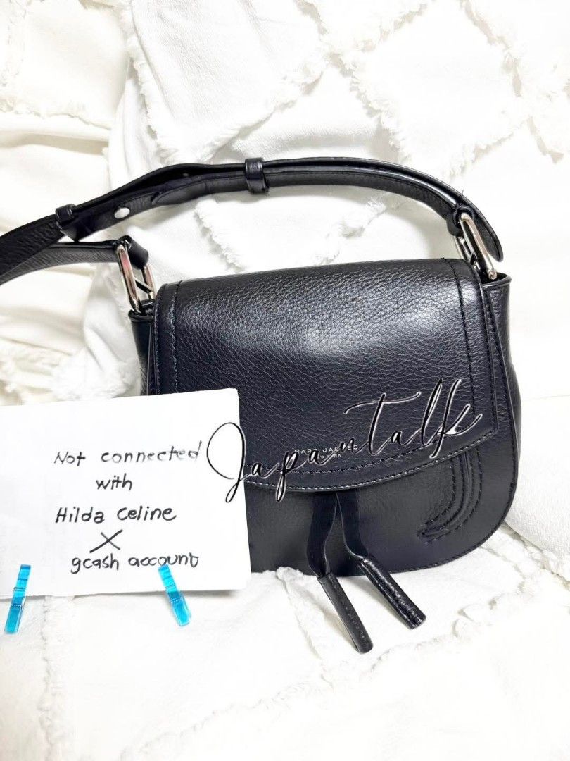 Marc Jacobs Saddle Bag (Category: Luxury Bags & Wallets) located in Bulacan. Submitted by vintage_purge (Listing ID 1405649238, Image 2). Description: mj 4500php no noticeable flaws 🧡 Preloved Branded Items from Japan 🇯🇵 Real deals, real brands — at prices you’ll love! 👜 For those who know the value of preloved! All items are decluttered from Japan-based owners. 💯 100% legit/original — or your money back! 📌 First to pay = first to own ❗ No 