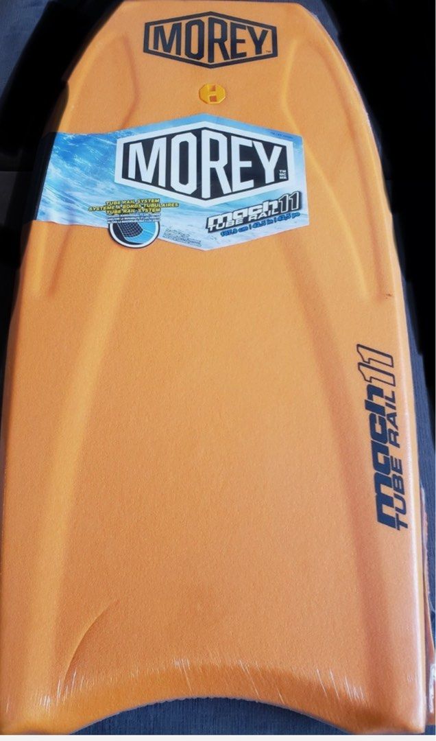 Morey Body Board (Category: Everything Else Others) located in Navotas City. Submitted by rmzrt (Listing ID 1405705675, Image 1). Description: Morey Mach 11 bodyboard - Condition is 8/10 slight scratches on the base due to sand - RFS: Nakatambak lang Surf Board, Beach Board, Surfing, Skim Board, Kick Board etc...
