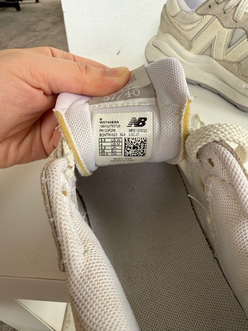 New Balance 57/40 Sneakers (Category: Sneakers) located in Quezon City. Submitted by s.cl0set (Listing ID 1405672843, Image 3). Description: .
