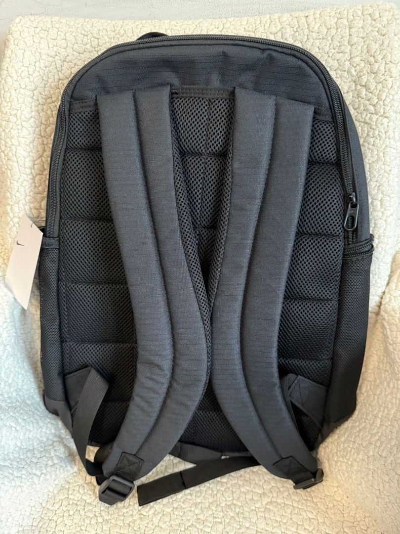 Nike Brasilia 9.5 Backpack (Medium 24L) - Black [Christmas Holiday Birthday Anniversary Gift] [School Office University College Everyday Travel Gym Bag Backpack] [Black Backpack] [24 Liters Medium Size Bag Backpack] [Brand new original nike backpack bag] (Category: Backpacks) located in General Trias. Submitted by affordablyoriginal (Listing ID 1405537537, Image 2). Description: ORIGINAL BRAND NEW NIKE PRODUCT (Selling low at Php 1,650 from Php1,