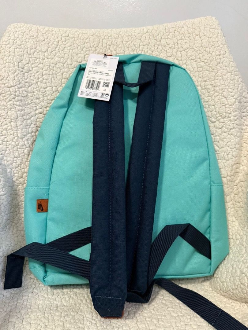 Nike Classic Backpack (16L) - Green Frost [Christmas Holiday Birthday Anniversary Gift] [School Office University College Everyday Travel Gym Bag Backpack] [Teal Blue Backpack] [16 Liters Medium Size Bag Backpack] [Brand new original nike backpack bag] (Category: Backpacks) located in General Trias. Submitted by affordablyoriginal (Listing ID 1405552104, Image 2). Description: ORIGINAL BRAND NEW NIKE PRODUCT (Selling low at Php 1,400 from Php1,59