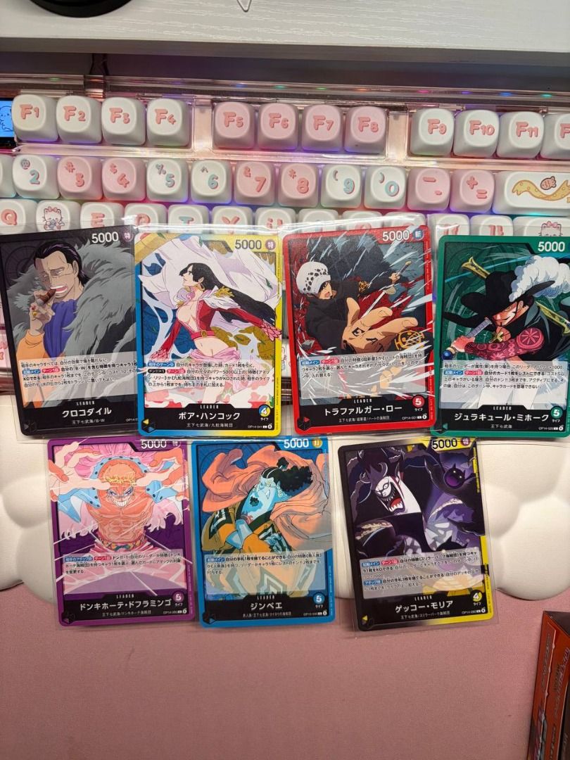 OP-14 All Leaders - Boa - Crocodile - Mihawk - Doflamingo - Law ...