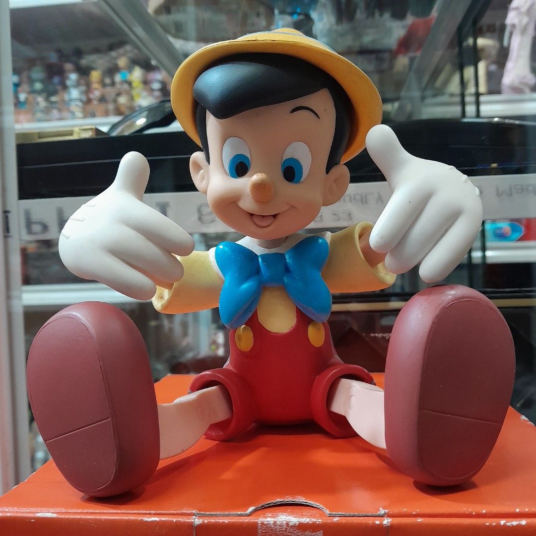 Pinocchio medicom (Category: Figurines & Statues) located in Baguio. Submitted by shellcollector (Listing ID 1405666493, Image 1). Description: Pinocchio Medicom Solid vinyl With neck/head articulation 2800 Pesos Baguio shipping.