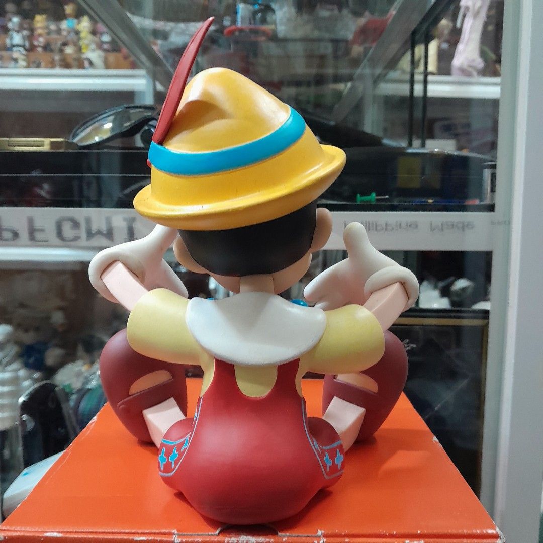 Pinocchio medicom (Category: Figurines & Statues) located in Baguio. Submitted by shellcollector (Listing ID 1405666493, Image 3). Description: Pinocchio Medicom Solid vinyl With neck/head articulation 2800 Pesos Baguio shipping.