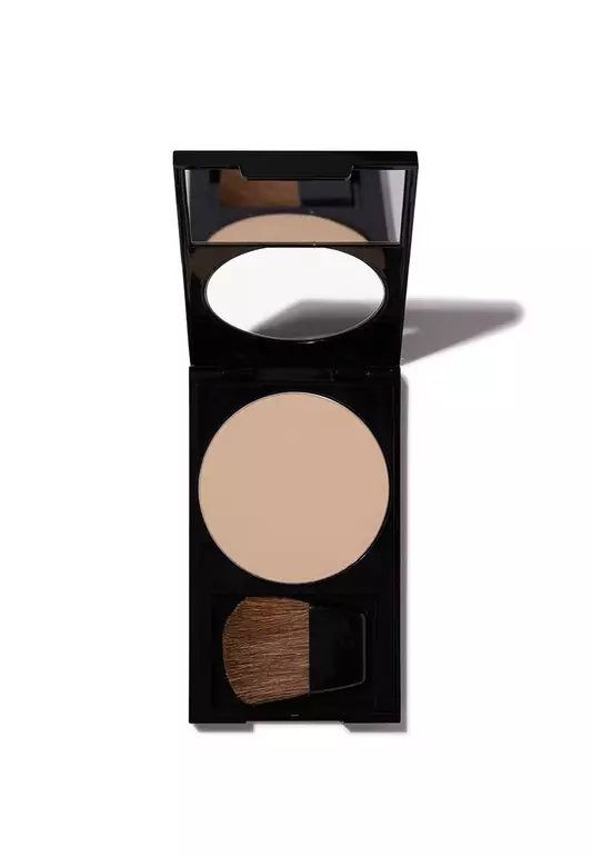 Powder Compact with Brush (Category: Makeup) located in Caloocan City. Submitted by ms.lily0120 (Listing ID 1405548900, Image 1). Description: - Black powder compact - Includes mirror and brush - Light beige pressed powder - Pressed powder type - Brush stored in a compartment below the powder use this link to order online: https://invl.me/cln31i2.