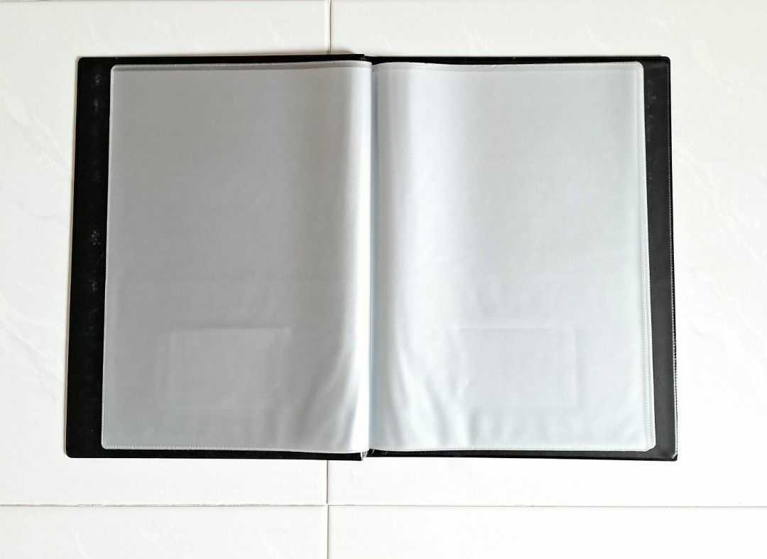 Valida File:location RGS A4 file/ Raffles Girls School File with sleeve/ black file, Hobbies ...
