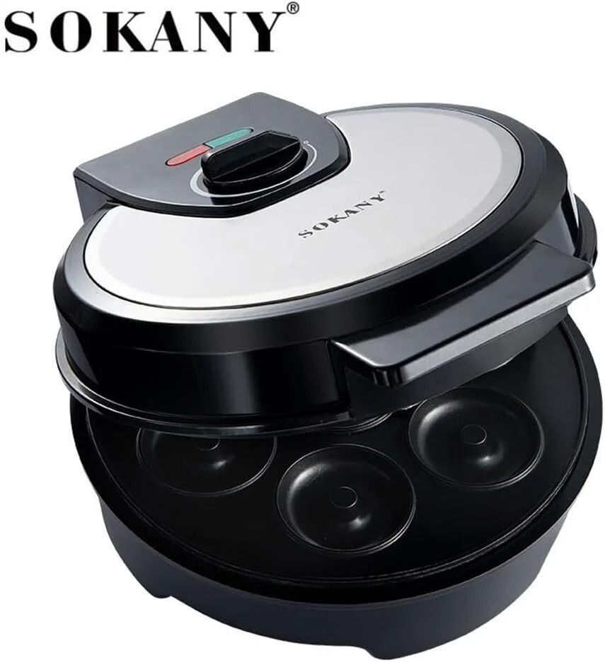 Sokany 7 HOLES DONUT MAKER 1000W (Category: Breadmakers) located in Manila. Submitted by ATIS.PH (Listing ID 1405592661, Image 3). Description: Sokany 7 HOLES DONUT MAKER 1000W.