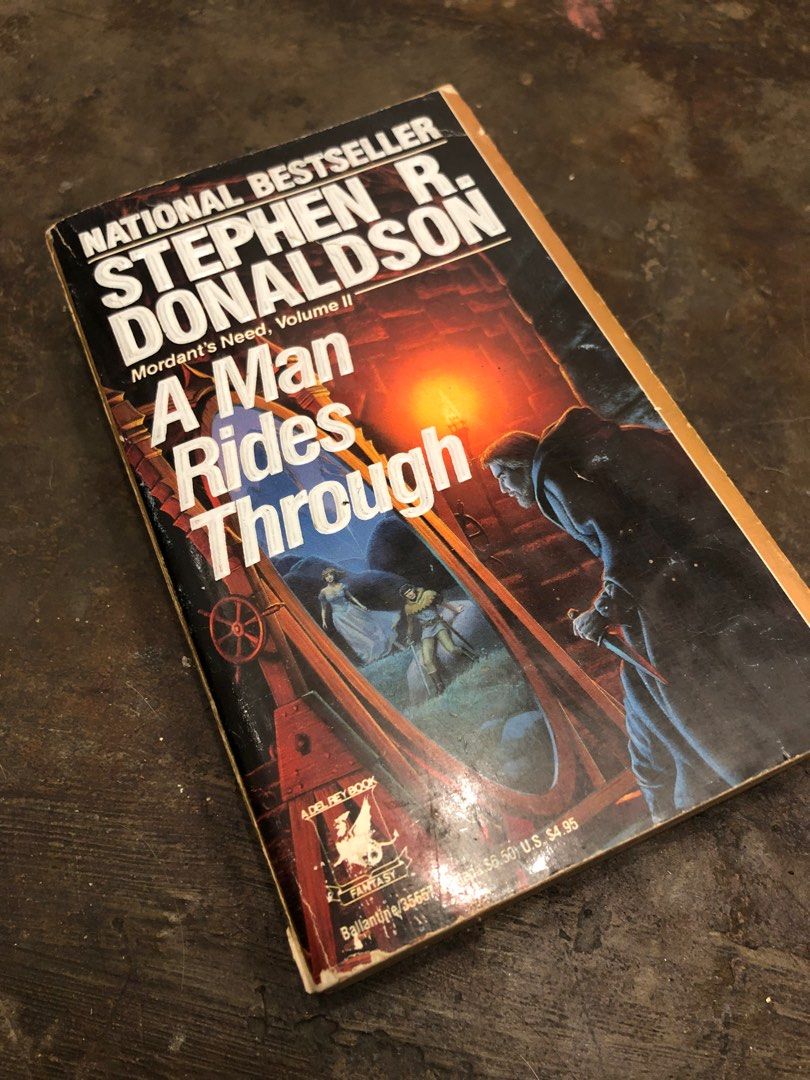 Stephen R. Donaldson A Man Rides Through, Hobbies & Toys, Books ...